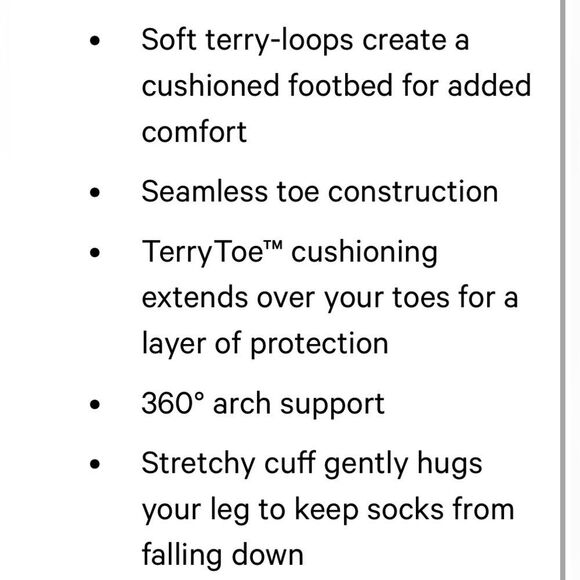 Lululemon Unisex Daily Essential Crew Socks Tennis Club White/Sour Grape L - Picture 7 of 9